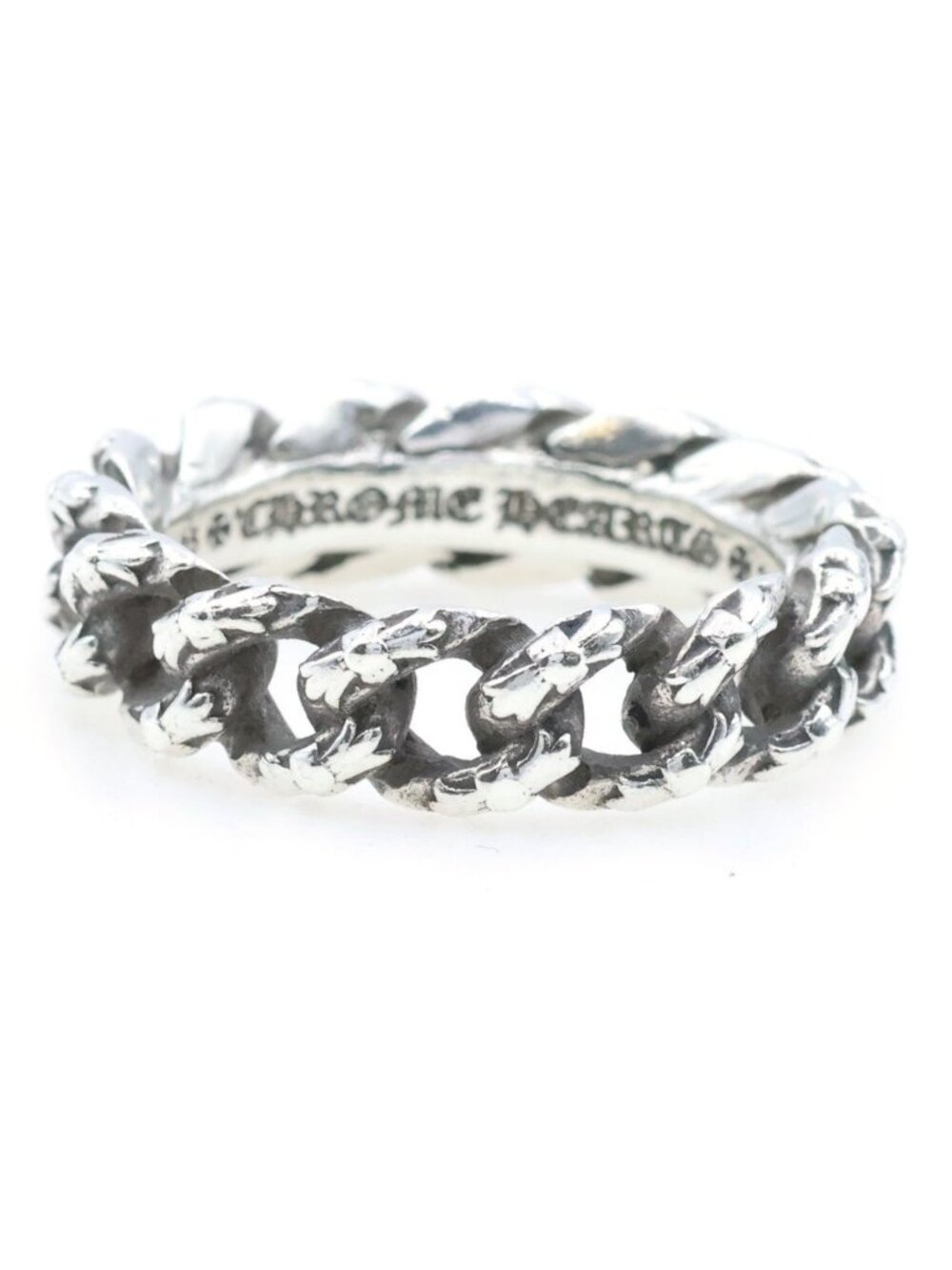 Chrome Hearts Fancy Extra Small Ring Silver